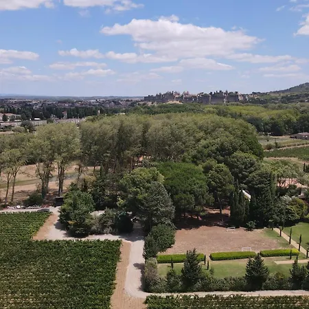 別荘 Domaine De La Jasso, Demeure De Grand Luxe Au Pied De La Cite De Carcassonne, Piscines Et Parc Animalier *